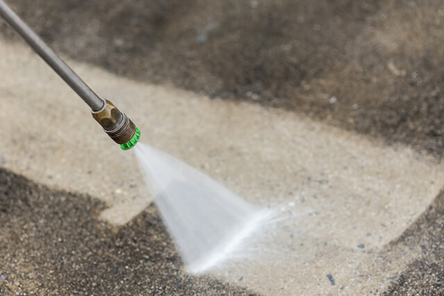 parking lot pressure washing in arlington heights